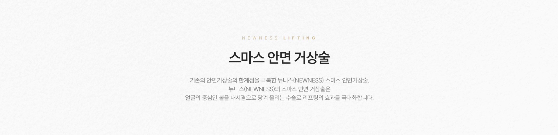 스마스안면거상술 정의